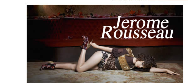 Luxury shoe designer Jerome C. Rousseau